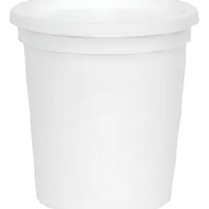 Bote de plastico de 1 lt. con tapa - 200 piezas